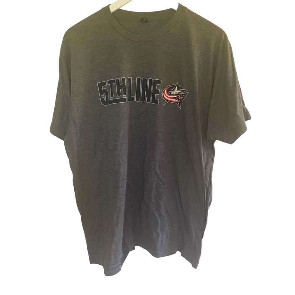 Fox sports Ohio XL gray tshirt American patriotic star short sleeve